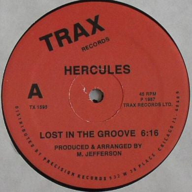 Hercules: Lost In The Groove / 7 Ways 12"