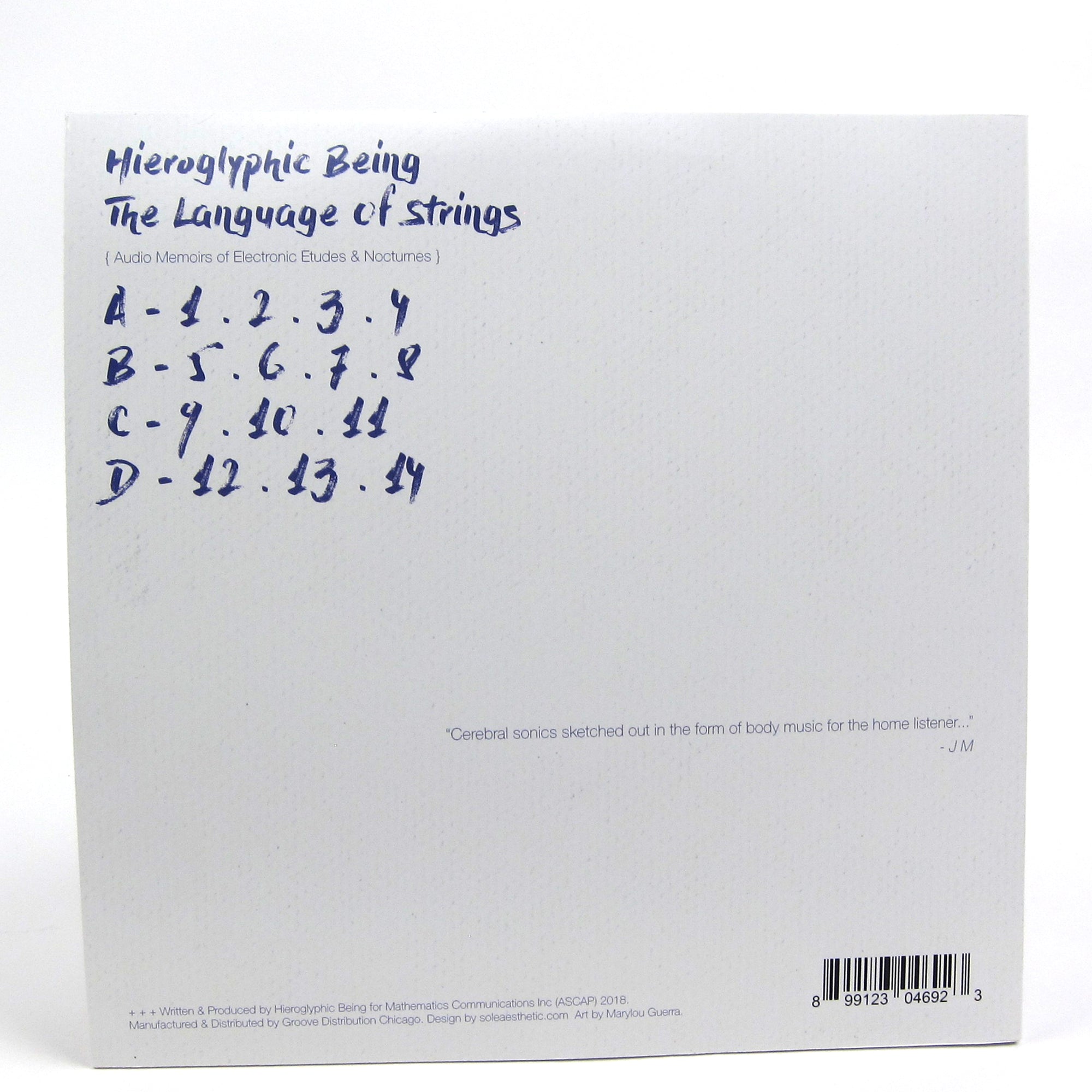 Hieroglyphic Being: The Language Of Strings (Colored Vinyl) Vinyl 2LP ...