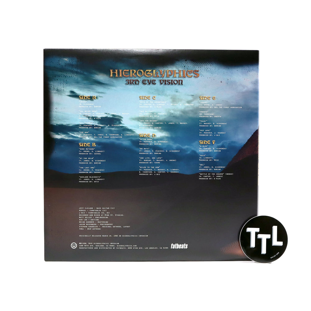 Hieroglyphics: 3rd Eye Vision Vinyl 3LP