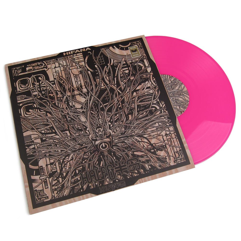 Hifana: Half & Hanbun Serato Contol Vinyl LP - Neon Pink