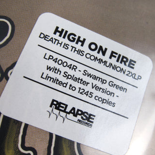 High On Fire: Death Is This Communion (Colored Vinyl) Vinyl 2LP