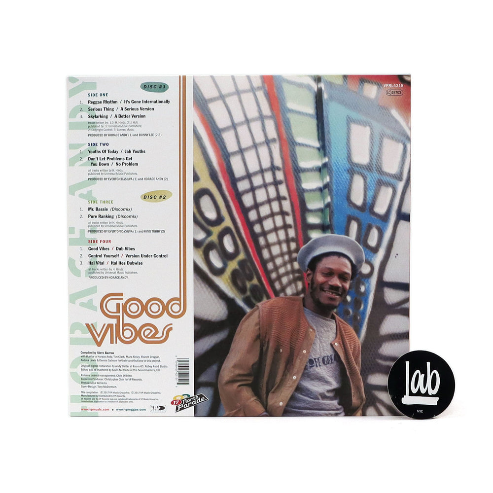 Horace Andy: Good Vibes Vinyl 2LP