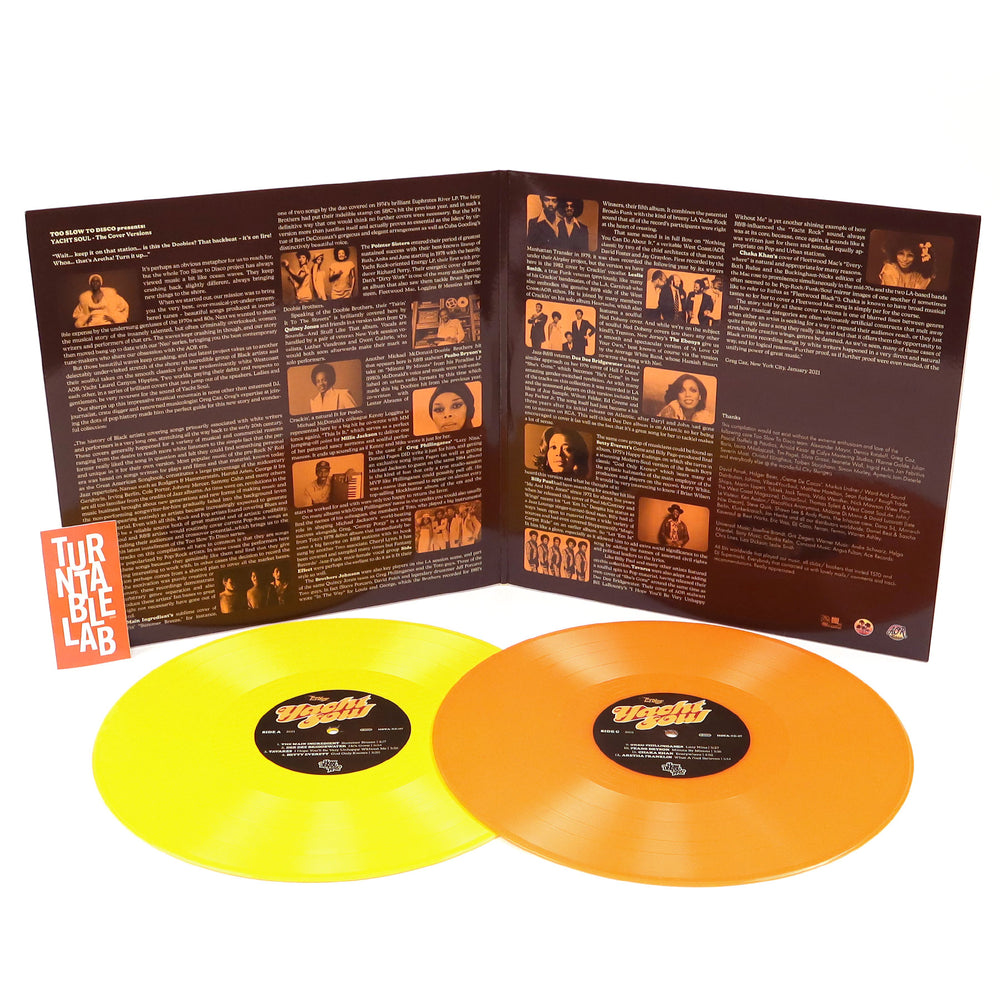 Too Slow To Disco Presents Yacht Soul Covers (Indie Exclusive Colored Vinyl) 