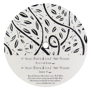 Idjut Boys & LAJ: Reggae Lovers Vinyl 12"