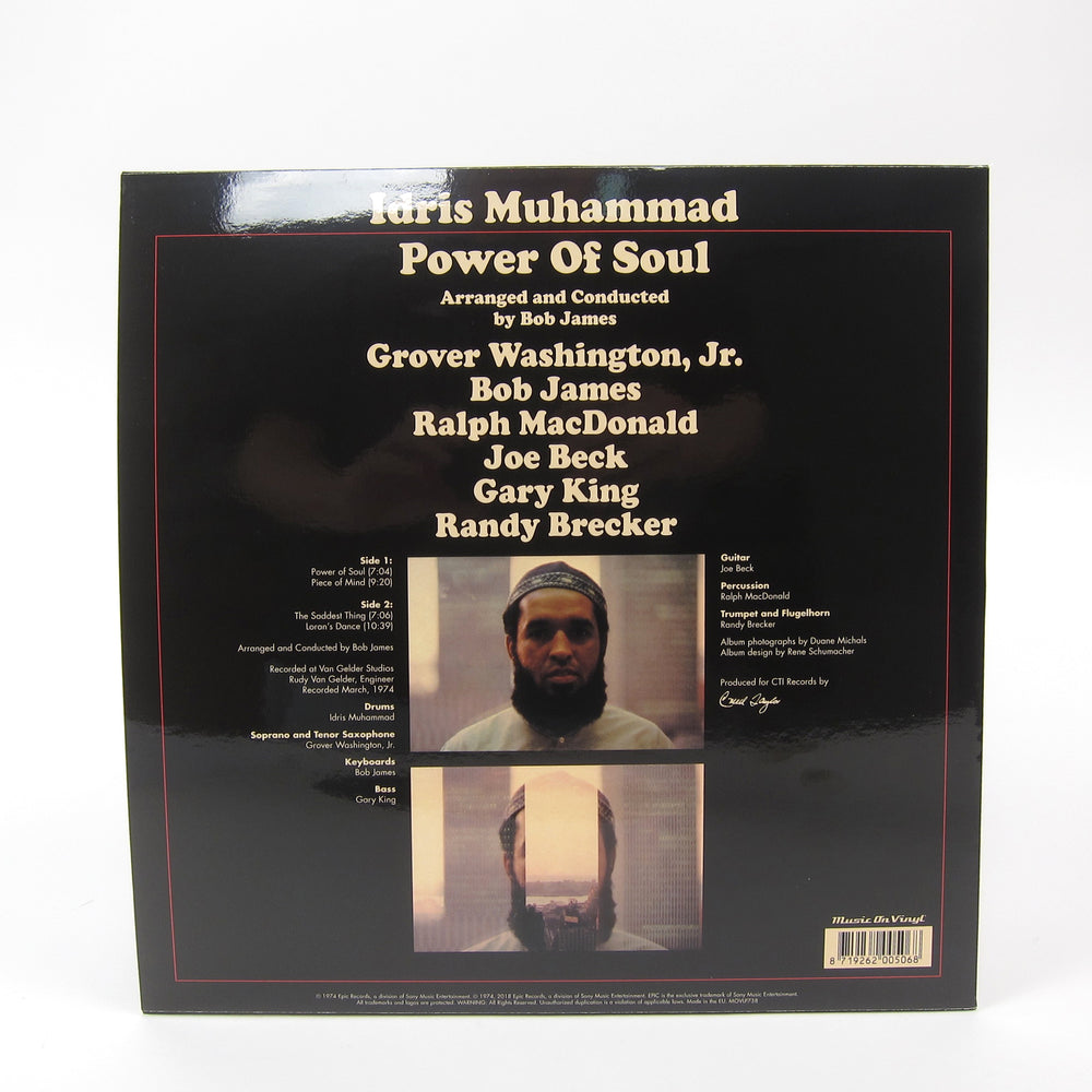 Idris Muhammad: Power Of Soul (Music On Vinyl 180g) Vinyl LP