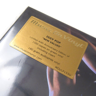 Iggy Pop: New Values (Music On Vinyl 180g, Colored Vinyl) Vinyl LP