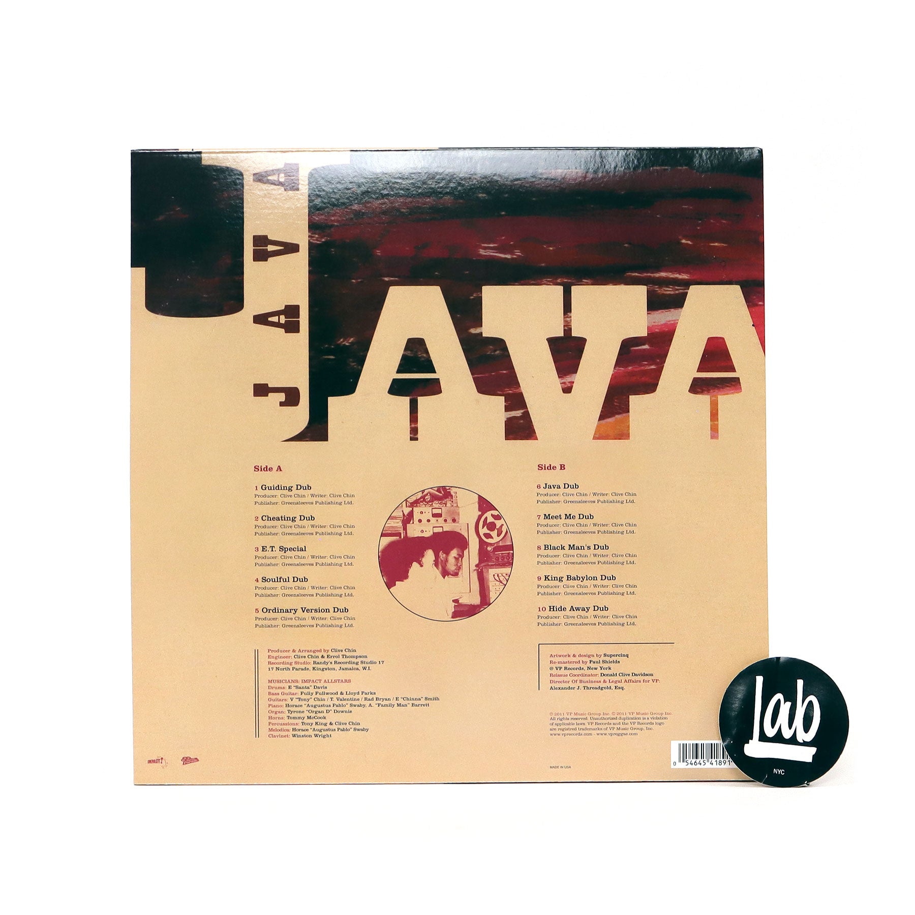 【LP】Impact All Stars-Java Java Java Java Impact All Stars: Java Java Java Java (Augustus Pablo) Vinyl LP