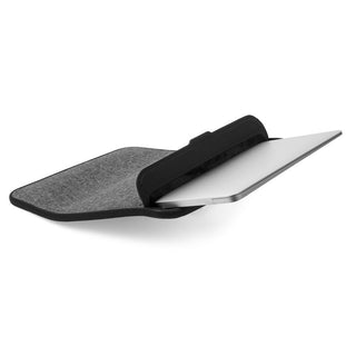 Incase: Icon Sleeve w/ Tensaerlite for Macbook 12" - Heather Grey / Black (CL60649)
