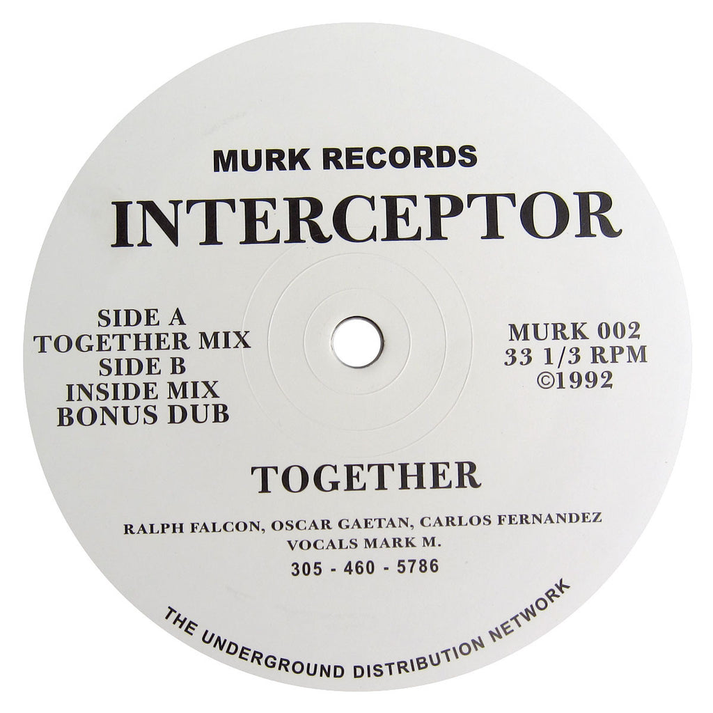 Interceptor: Together Vinyl 12