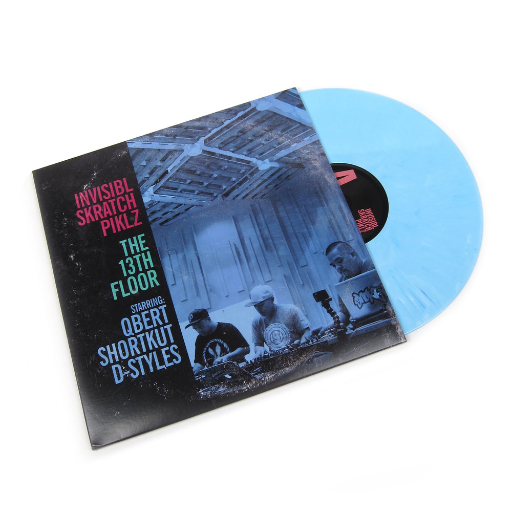 Invisibl Skratch Piklz: The 13th Floor (Baby Blue Colored Vinyl) Vinyl 2LP
