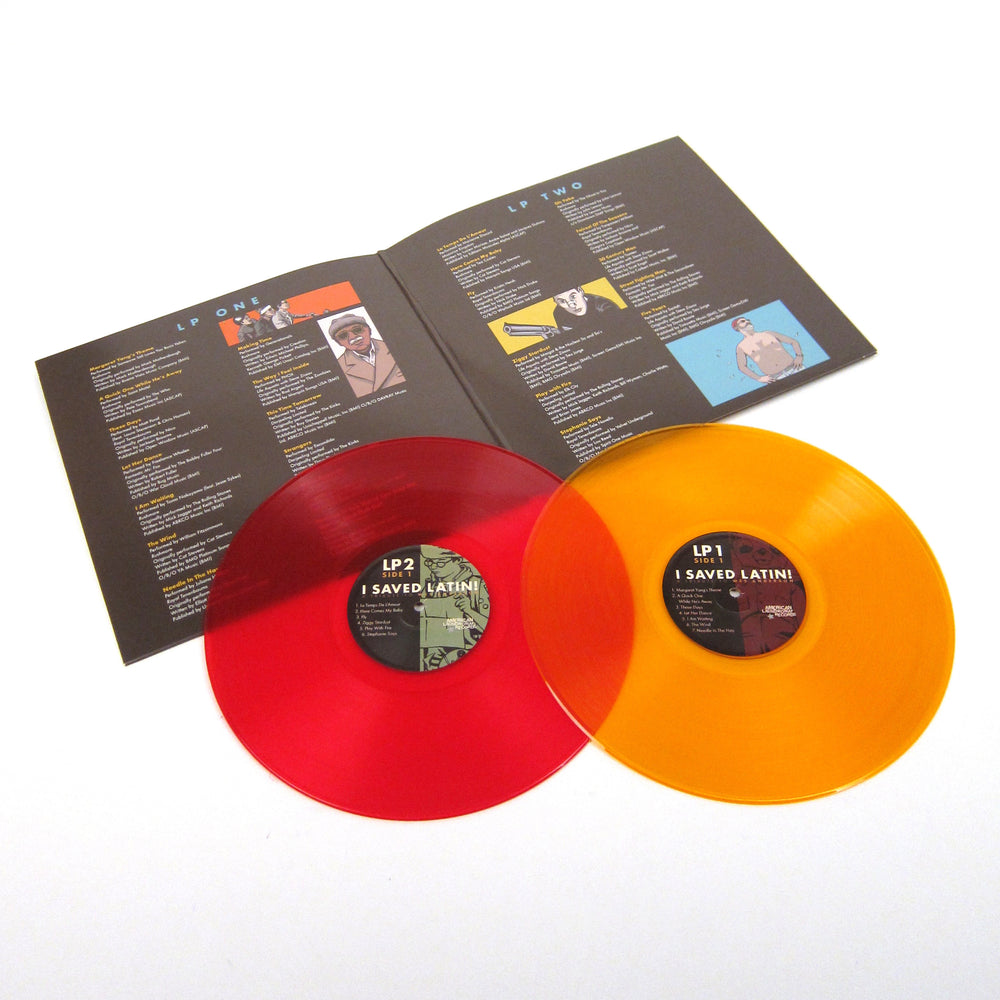 American Laundromat Records: I Saved Latin! - A Tribute To Wes Anderson (Gold & Red Colored Vinyl) Vinyl 2LP