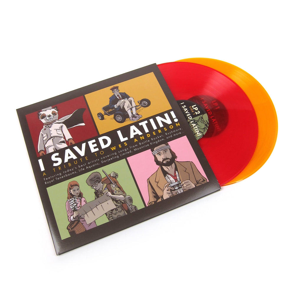 American Laundromat Records: I Saved Latin! - A Tribute To Wes Anderson (Gold & Red Colored Vinyl) Vinyl 2LP