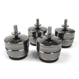 IsoAcoustics: GAIA III Speaker Feet - Dark Chrome (4 Pack)