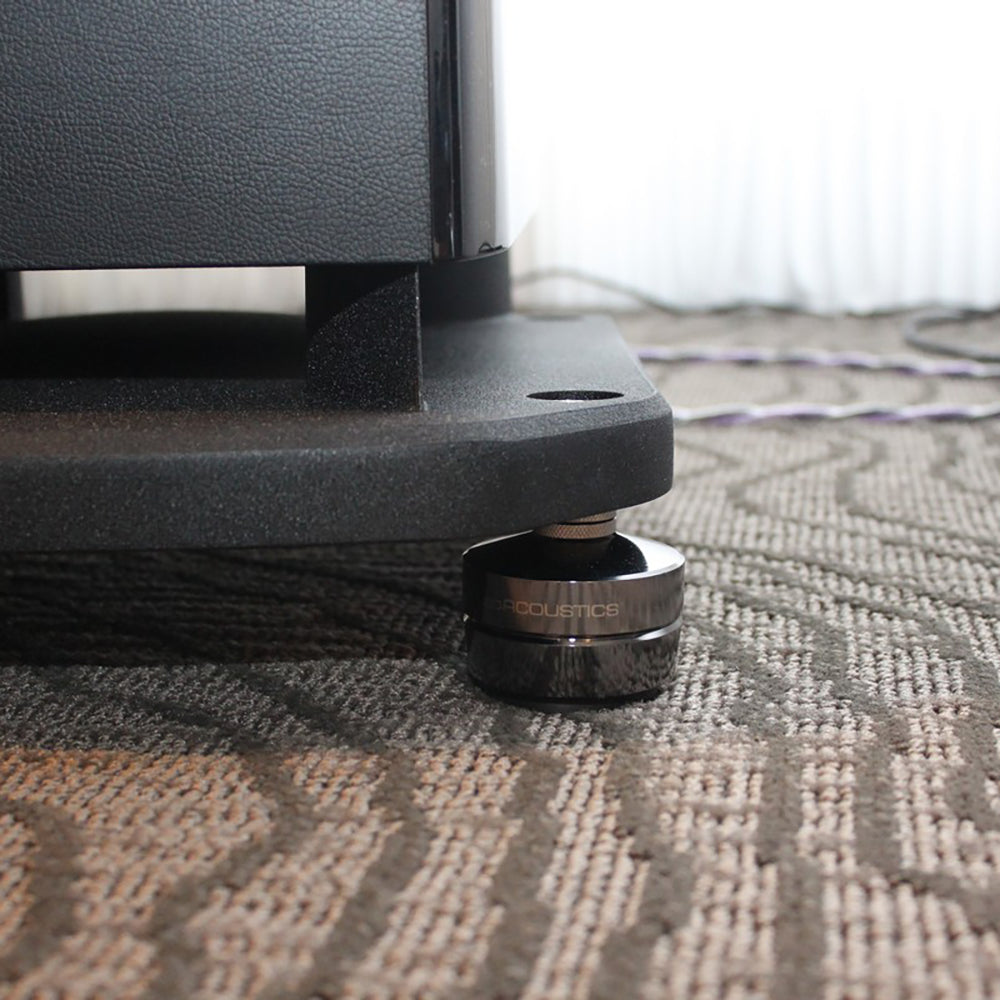 IsoAcoustics: GAIA II Speaker Feet - Dark Chrome (4 Pack)