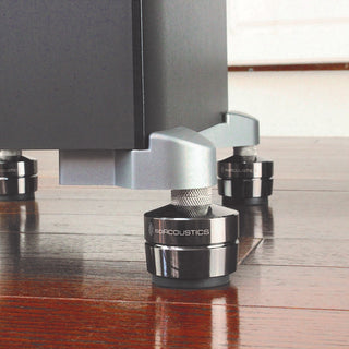 IsoAcoustics: GAIA III Speaker Feet - Dark Chrome (4 Pack)
