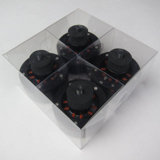 Isonoe: Isolation System - Turntable Feet (4 Units) - Black case