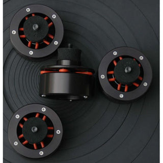 Isonoe: Isolation System - Turntable Feet (4 Units) - Black 3