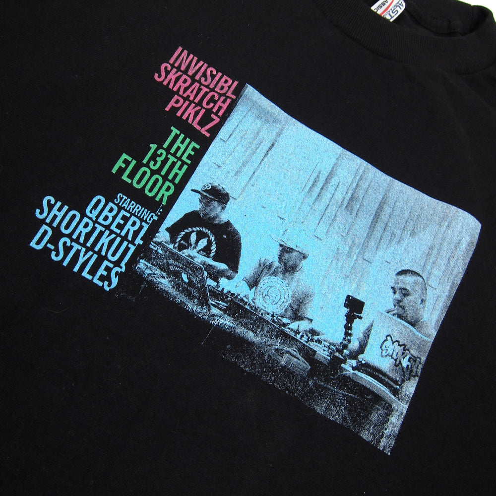 Invisibl Skratch Piklz: The 13th Floor Album Shirt - Black