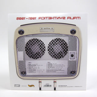 Spittle Records: Italia Synthetica 1981-1985 Vinyl LP+CD