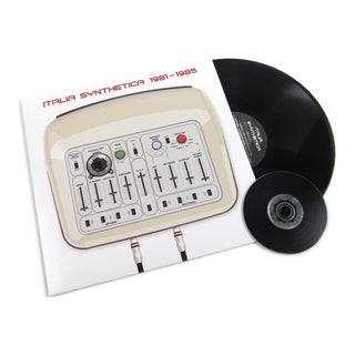 Spittle Records: Italia Synthetica 1981-1985 Vinyl LP+CD