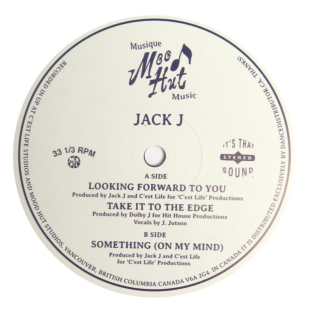 Jack J: Looking Forward To You Vinyl 12"