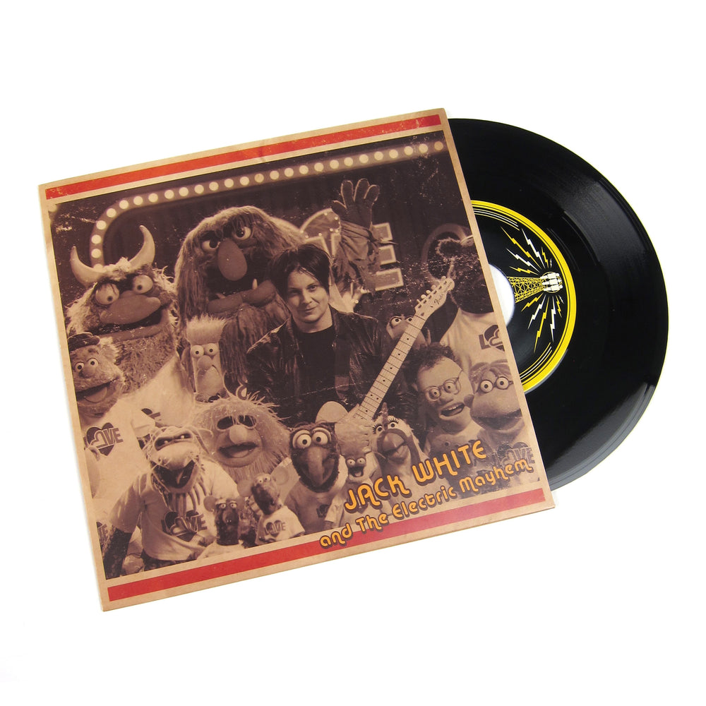 Jack White And The Electric Mayhem: You Are The Sunshine Of My Life (The Muppets) Vinyl 7"