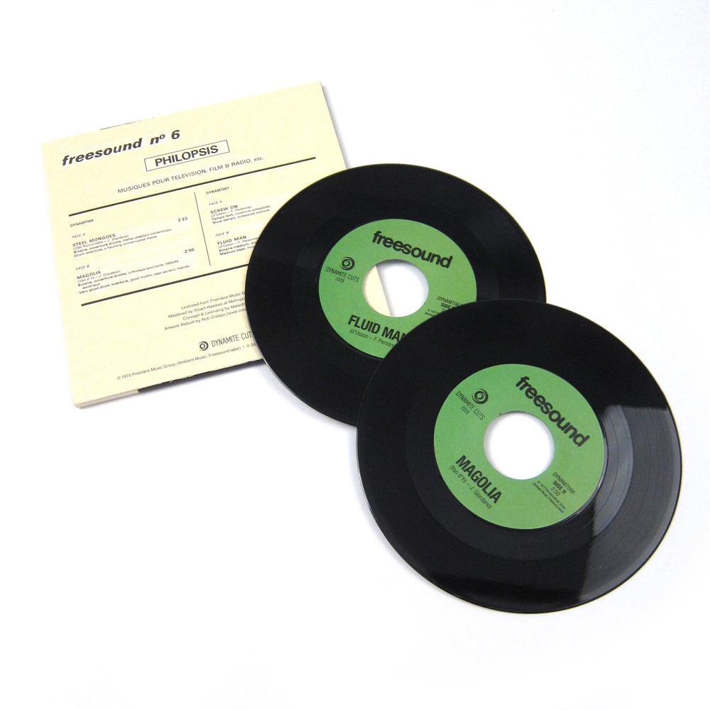 Jacky Giordano & Francis Personne: Philopsis - 45s Collection Vinyl 2x7"