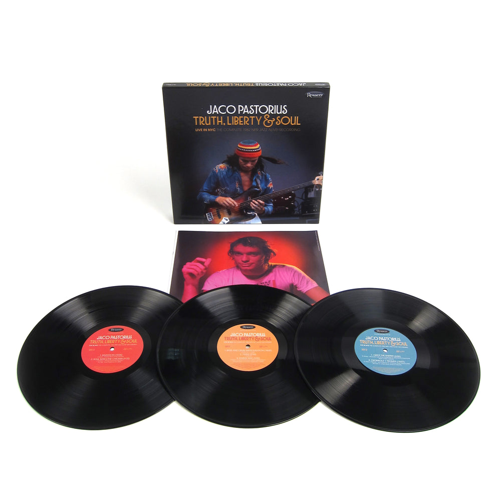 Jaco Pastorius: Truth, Liberty & Soul - Live in NYC (180g) Vinyl 3LP Boxset (Record Store Day)