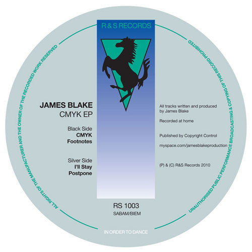 James Blake: CMYK 12"