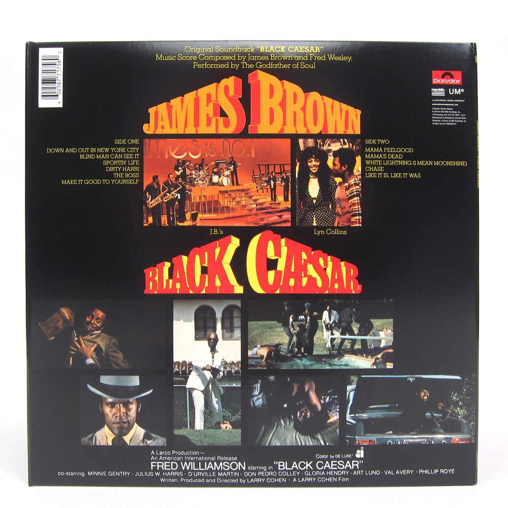 James Brown: Black Caesar Soundtrack Vinyl LP