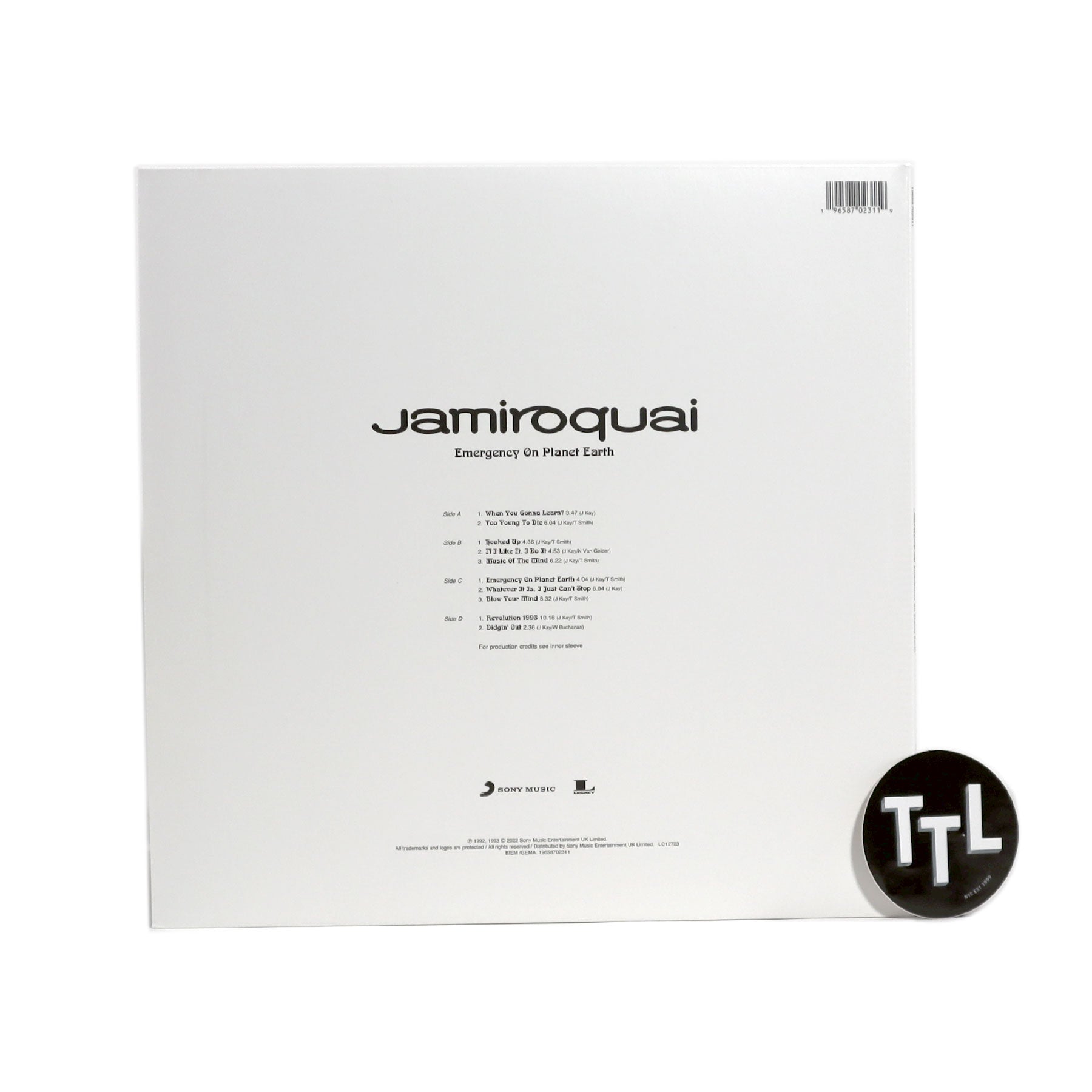 Jamiroquai: Emergency On Planet Earth (180g, Colored Vinyl) Vinyl