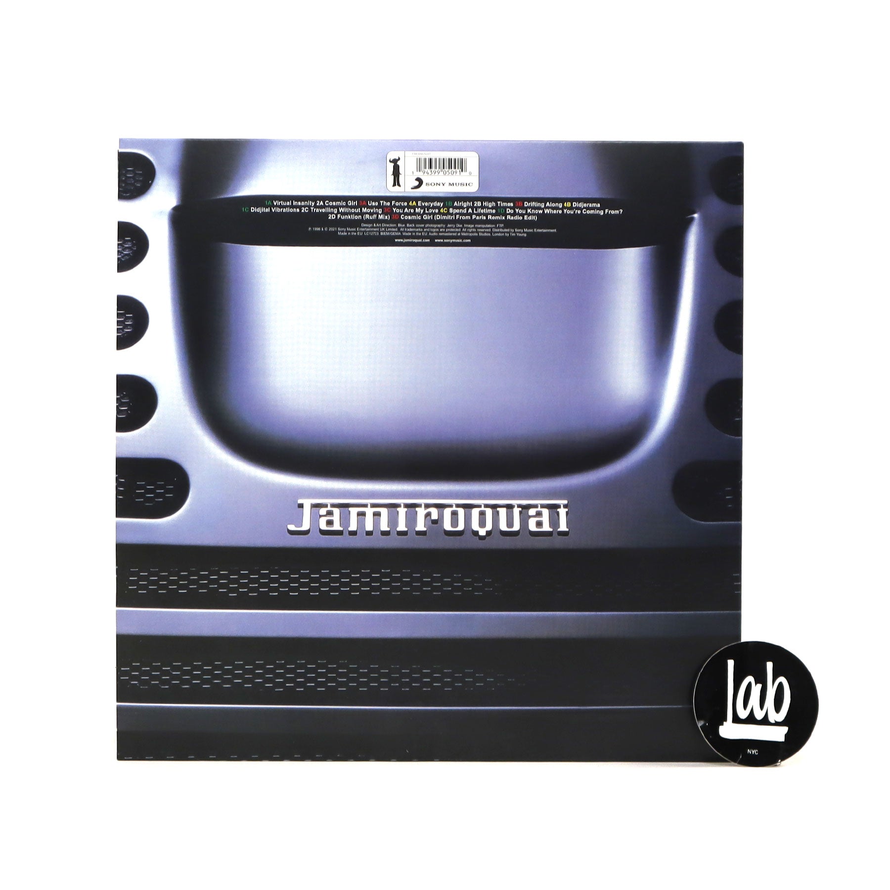 Jamiroquai: Travelling Without Moving (180g, Colored Vinyl