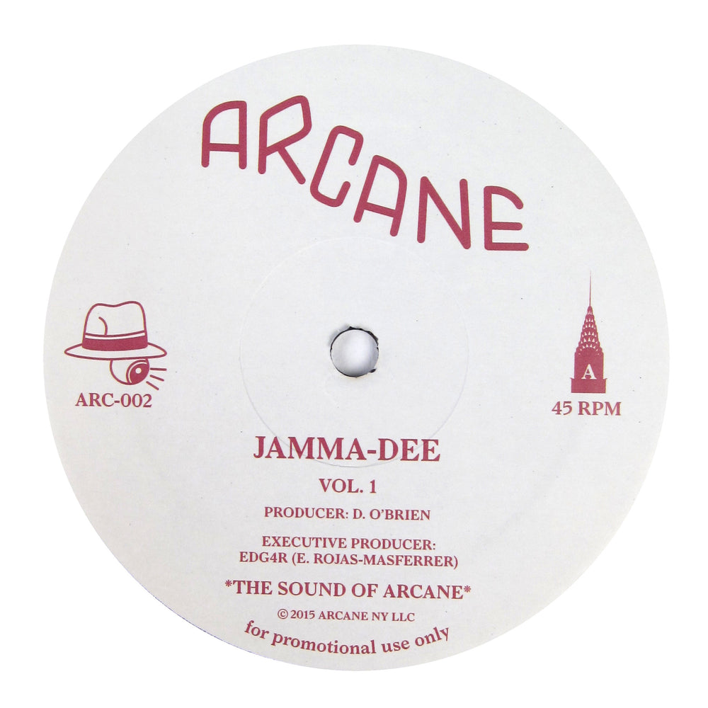 Jamma-Dee: Vol.1 Vinyl 12"