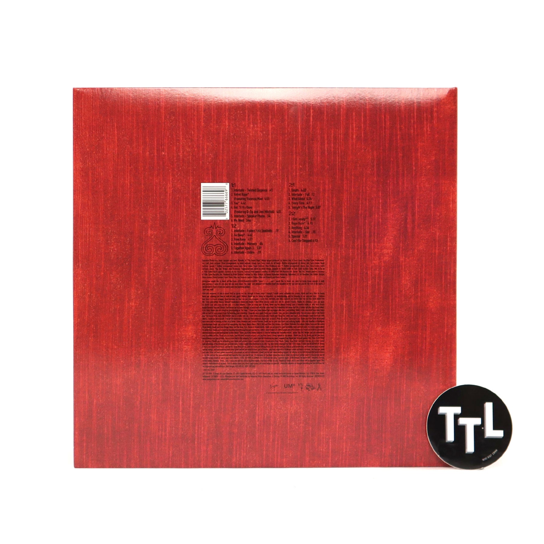 Janet Jackson: The Velvet Rope (Colored Vinyl) Vinyl 2LP