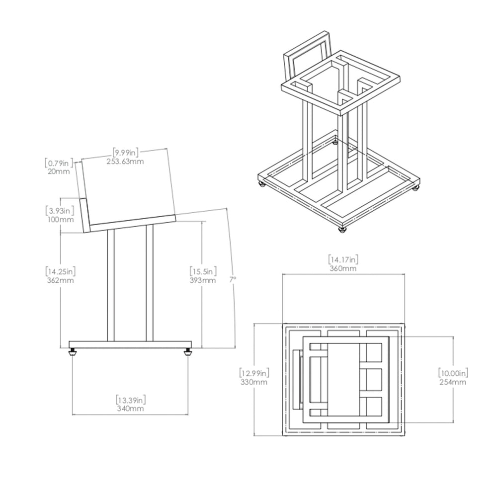 JBL: JS-80 Speaker Stands for JBL L82 Classic (Pair)