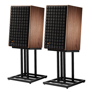 JBL: L82 Classic Passive 8" Speakers - Black + Stand Bundle