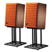 JBL: L82 Classic Passive 8" Speakers - Orange + Stand Bundle