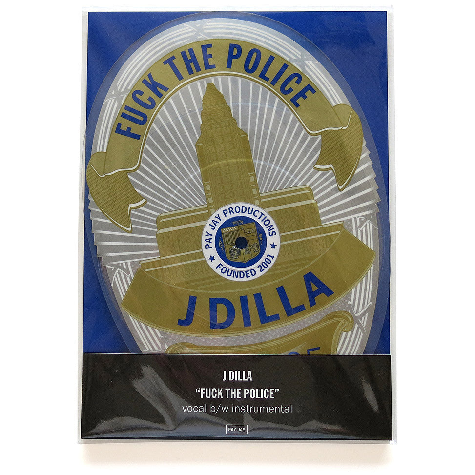 J Dilla: F The Police Badge-Shaped Vinyl 7"