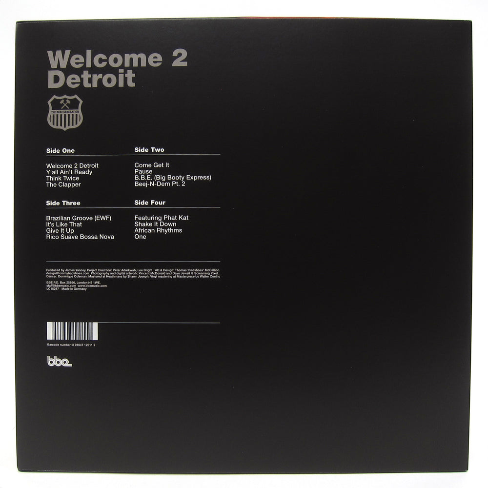 J Dilla: Welcome 2 Detroit (Smoked-Out Colored Vinyl) Vinyl 2LP