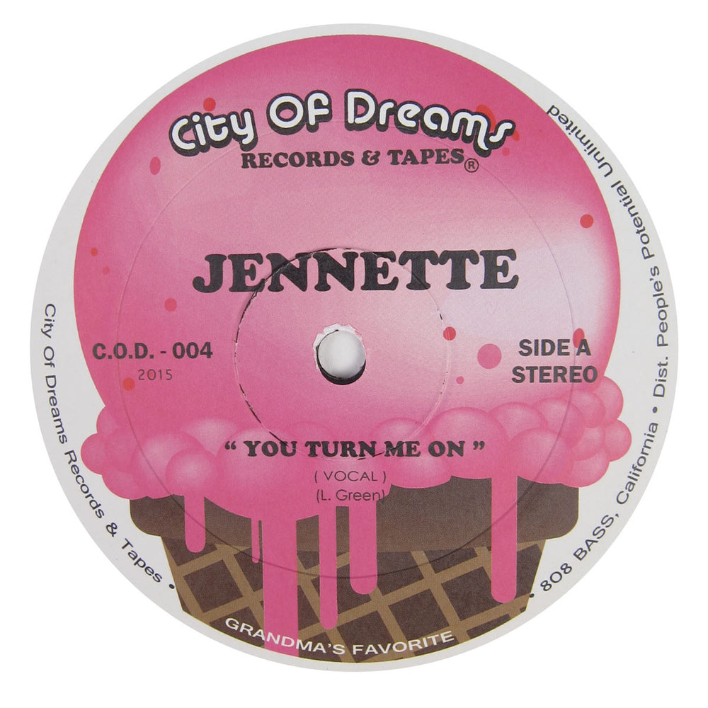 Jennette: You Turn Me On Vinyl 12"