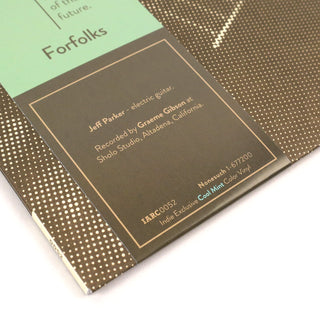 Jeff Parker: Forfolks (Indie Exclusive Colored Vinyl) Vinyl LP