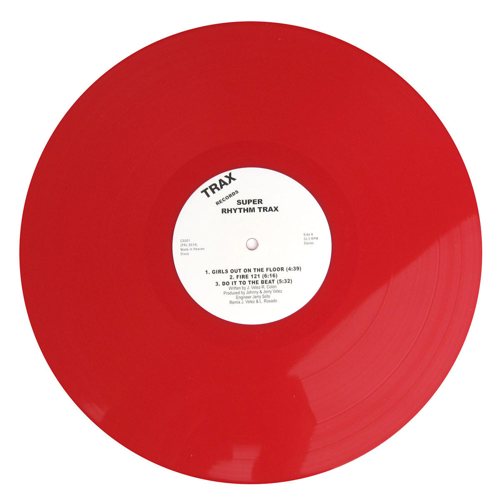 Jesse Velez: Super Rhythm Trax (Colored Vinyl) Vinyl 12"