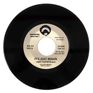 The Jimmy Castor Bunch: It's Just Begun (Soopastole Edits) Vinyl 7"