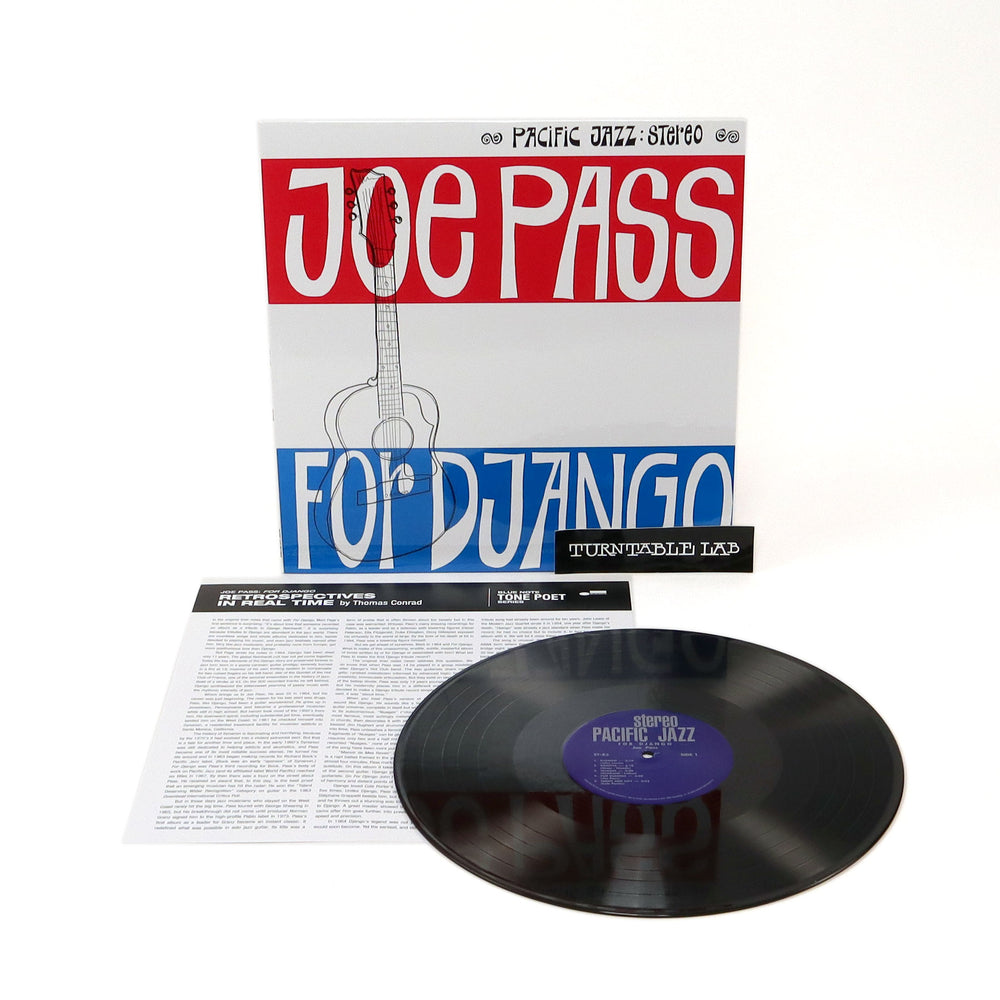 Joe Pass: For Django (Tone Poet 180g) Vinyl LP