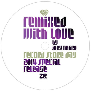 Joey Negro: Remixed With Love Vinyl 12" (Record Store Day 2014)