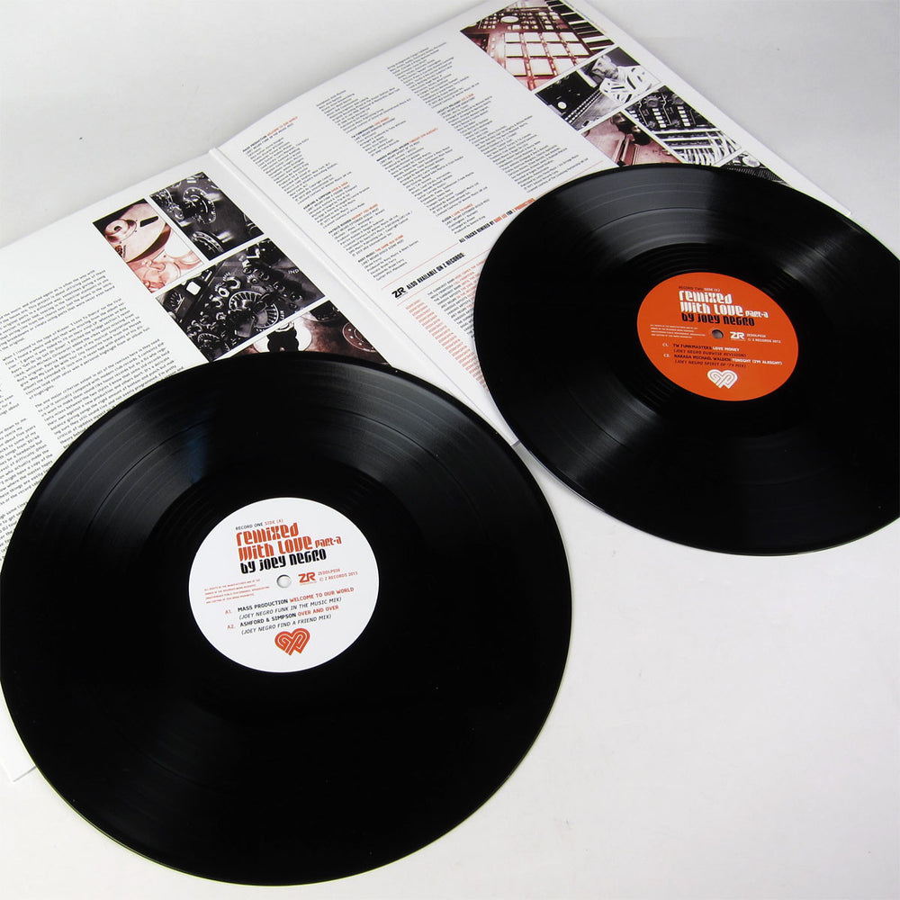 Joey Negro: Remixed With Love Part A 2LP gatefold