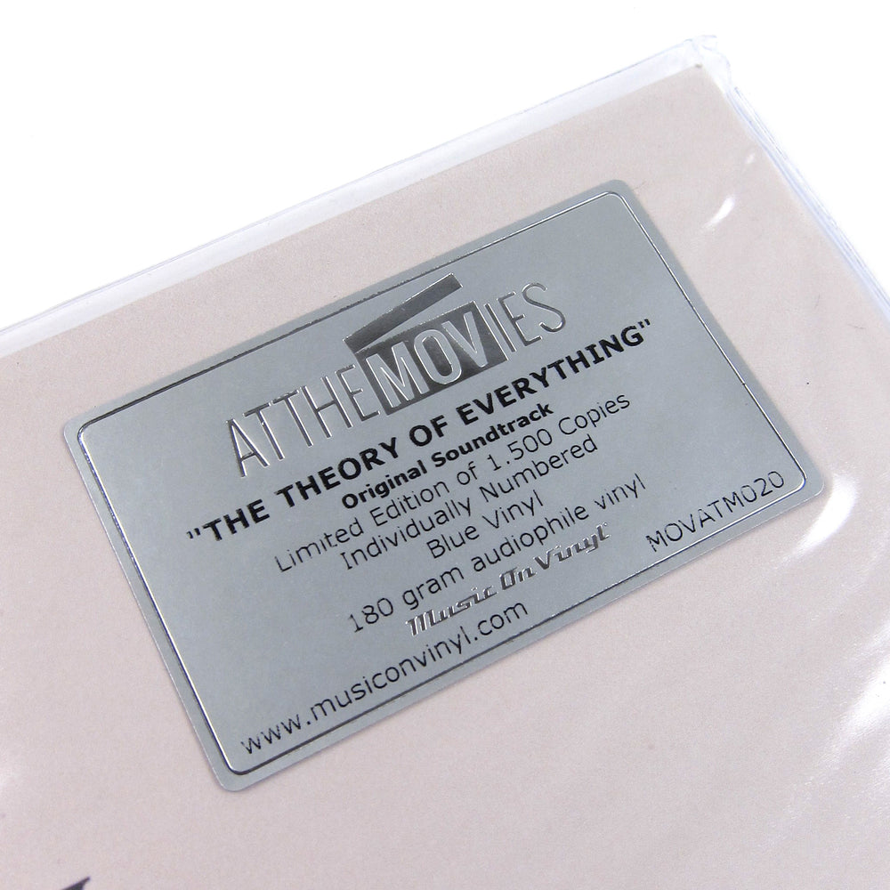 Johann Johannsson: The Theory Of Everything Soundtrack (Music On Vinyl 180g, Colored Vinyl) Vinyl 2LP