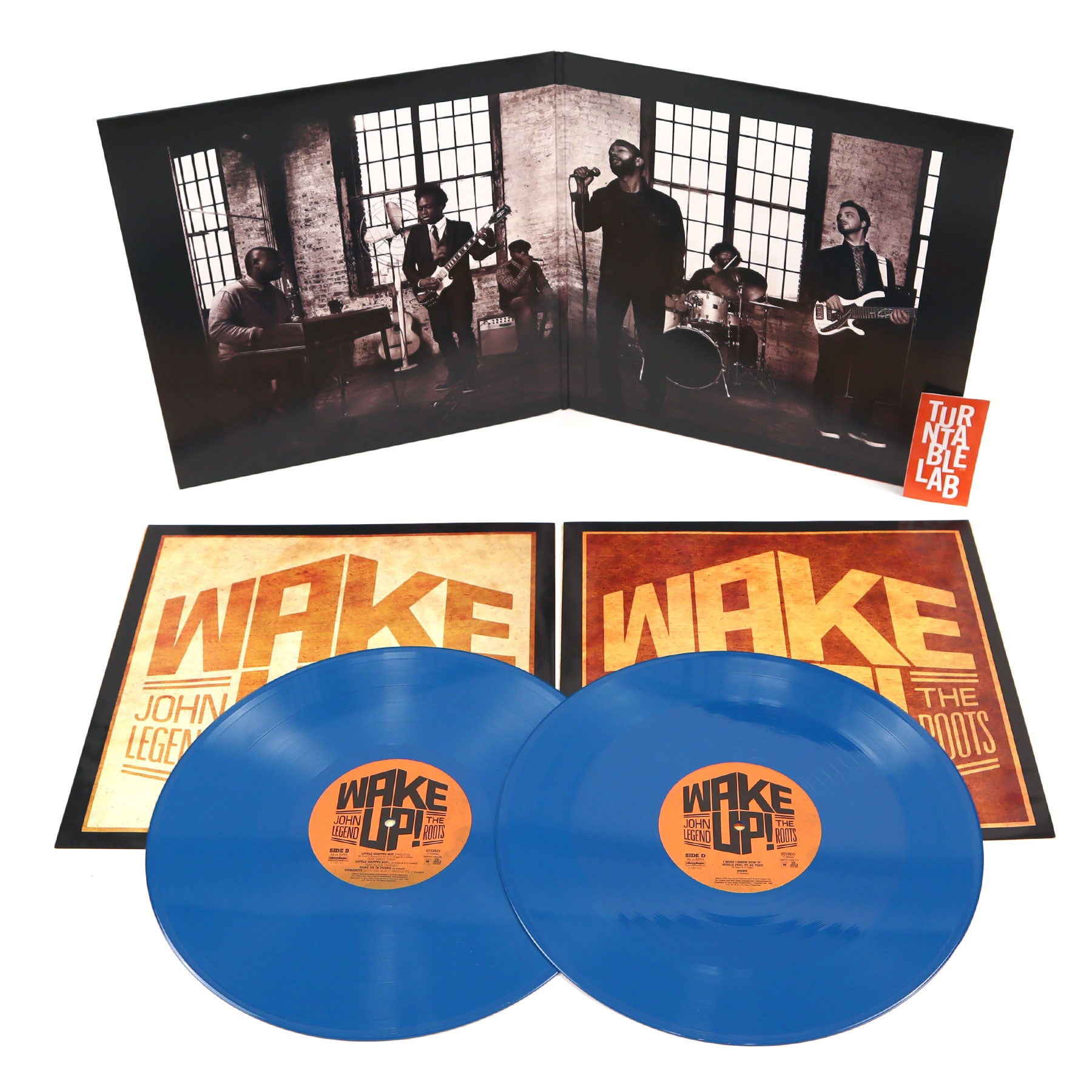 John Legend & The Roots Wake Up! 　2LP John Legend & The Roots: Wake Up! (Aqua Colored Vinyl) Vinyl 2LP