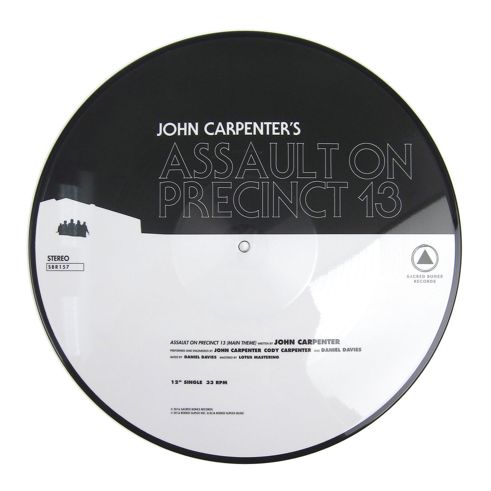John Carpenter: Assault on Precinct 13 / The Fog (Pic Disc) Vinyl 12"