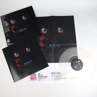 John Carpenter and Alan Howarth: They Live OST (Frosted Clear Vinyl) Vinyl LP detail